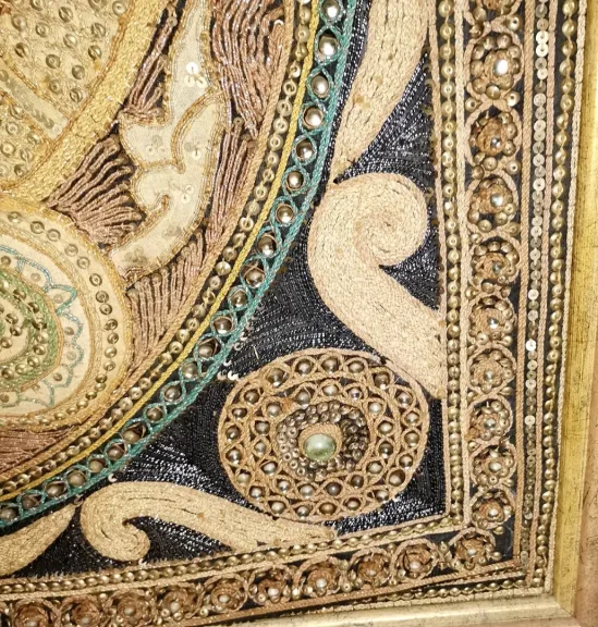 tapisserie Brodées ( Shwe Chi Doe) Birmanie (Myanmar), Fin du XIXème siècle