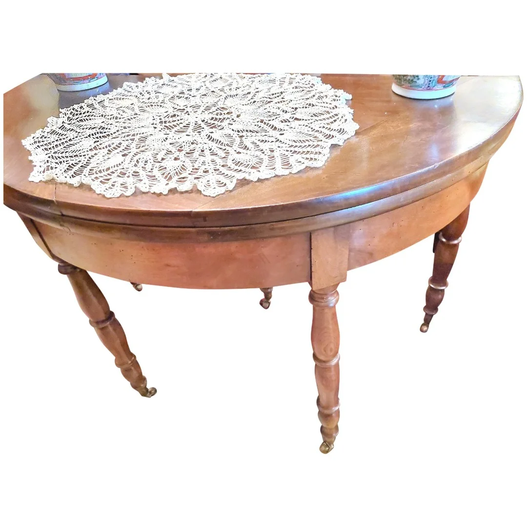 MESA PLEGABLE PERIODO LOUIS PHILIPPE
