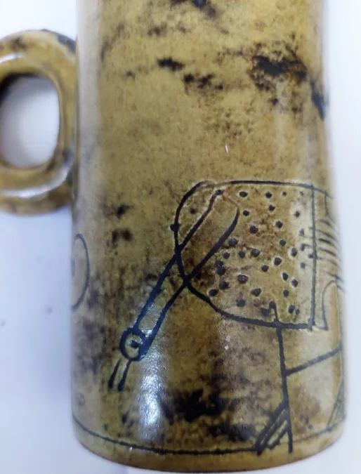 CERAMIC VASE  byJacques Blin (circa 1950s)