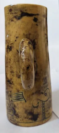 Pichet / vase vintage en céramique française par Jacques Blin (circa 1950s)