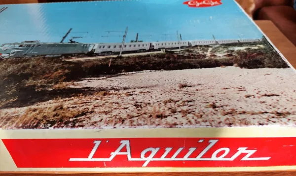 GéGé coffret train électrique L'aquilon HO SNCF vintage