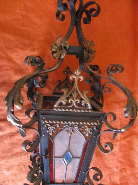 ART NOUVEAU PERIOD LANTERN