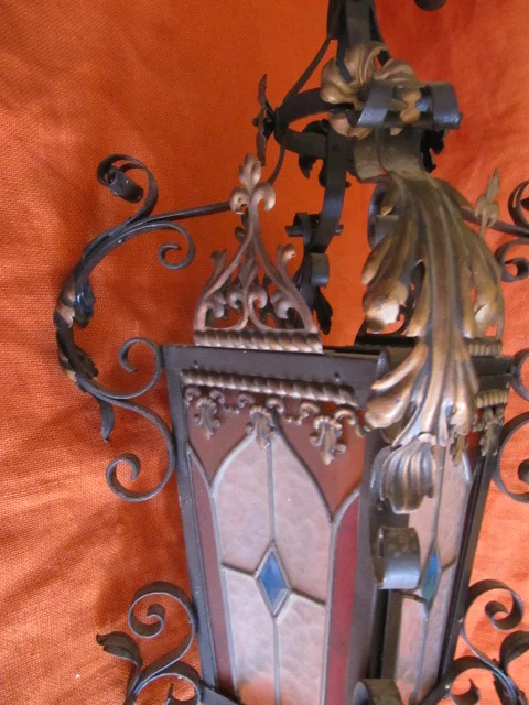 ART NOUVEAU PERIOD LANTERN