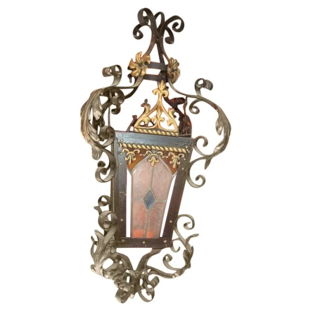 ART NOUVEAU PERIOD LANTERN