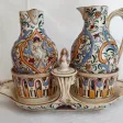 Rare serviteur huilier et vinaigrier KG Lunéville début  20ème