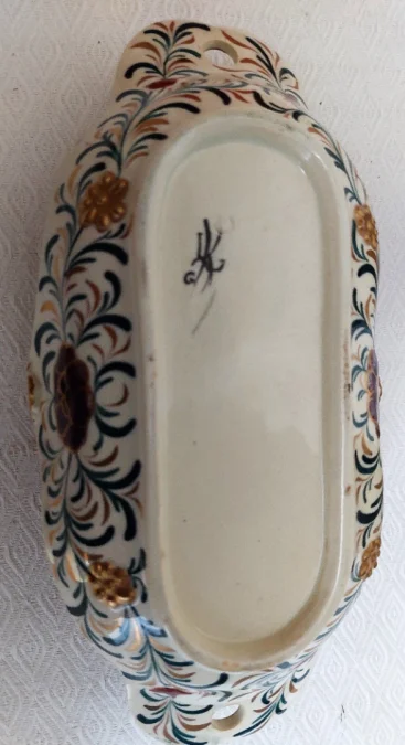 Rare serviteur huilier et vinaigrier KG Lunéville début  20ème