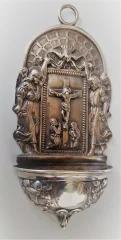 Benitier en argent massif poinçon Minerve fin19ème