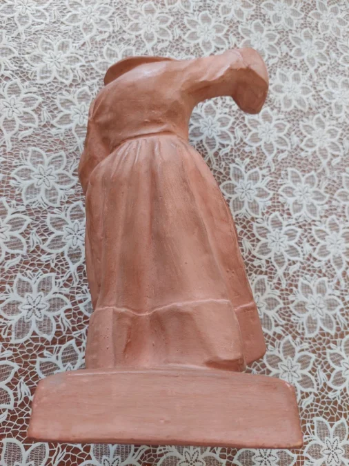 STATUETTE OF A BRETON by Yvon ROY