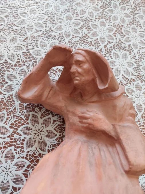 STATUETTE OF A BRETON by Yvon ROY