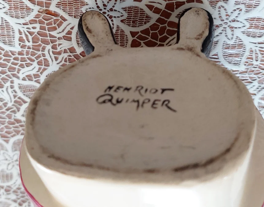 HENRIOT QUIMPER BOTTLE