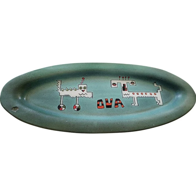 OVAL DISH by Remi LACOMBE