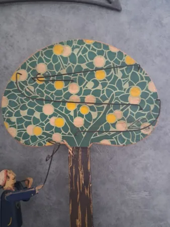 Jeu du pommier en bois sans billes année vers 1930