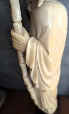 Sculpture Okimono en Ivoire Japon circa 1900