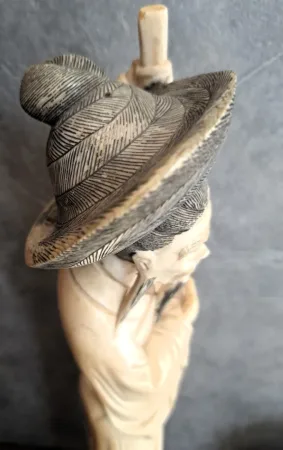 Sculpture Okimono en Ivoire Japon circa 1900