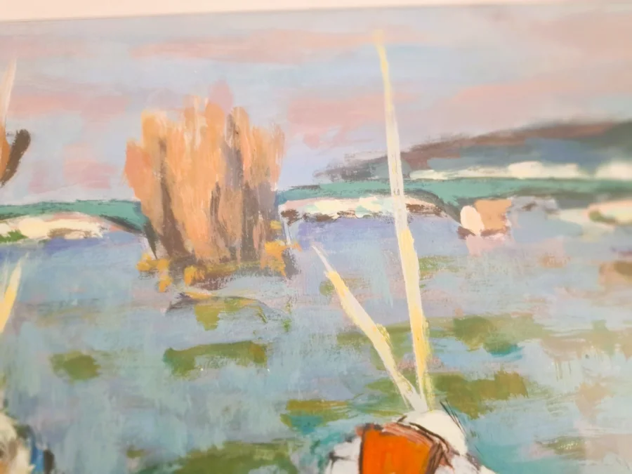 GOUACHE ON PAPER signed by  Henri CHAPEAU