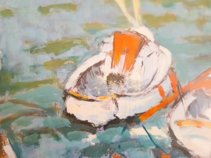 GOUACHE ON PAPER signed by  Henri CHAPEAU