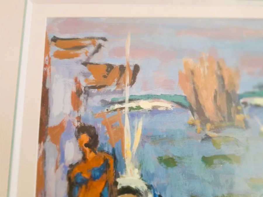GOUACHE ON PAPER signed by  Henri CHAPEAU