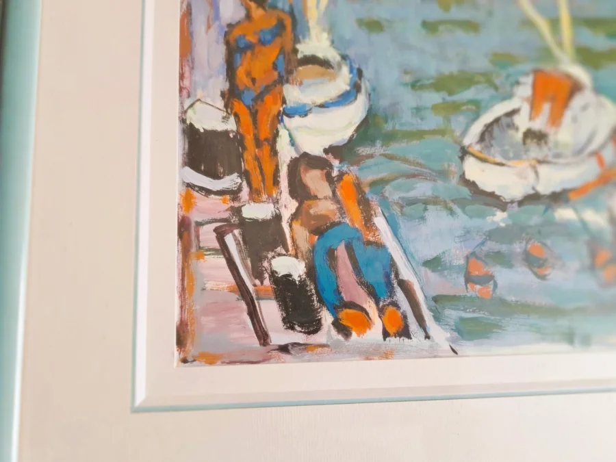 GOUACHE ON PAPER signed by  Henri CHAPEAU