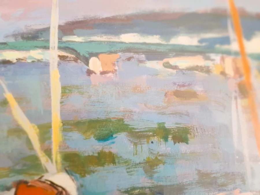 GOUACHE ON PAPER signed by  Henri CHAPEAU