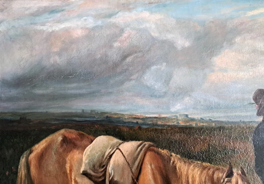 PAINTING signed  Eugenie Vassa... f
