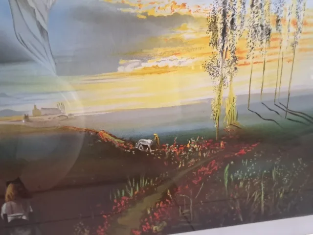 LITOGRAFÍA - Salvador DALI Castillo de Gala à Pubol