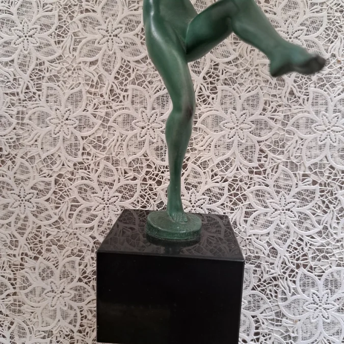 Sculpture d’époque Art Déco signée Marcel-André Bouraine (1886 – 1948) dit Briand