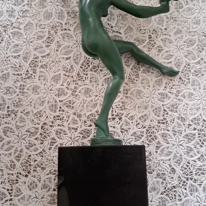 Sculpture d’époque Art Déco signée Marcel-André Bouraine (1886 – 1948) dit Briand