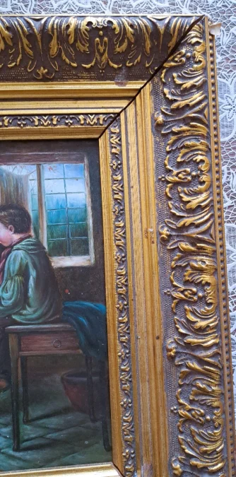 OIL ON PANEL