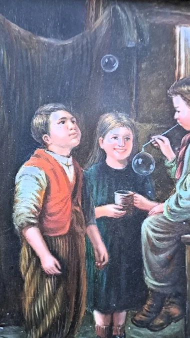 OIL ON PANEL