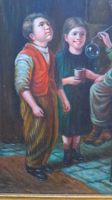 OIL ON PANEL