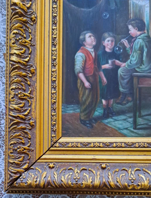 OIL ON PANEL