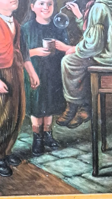 OIL ON PANEL