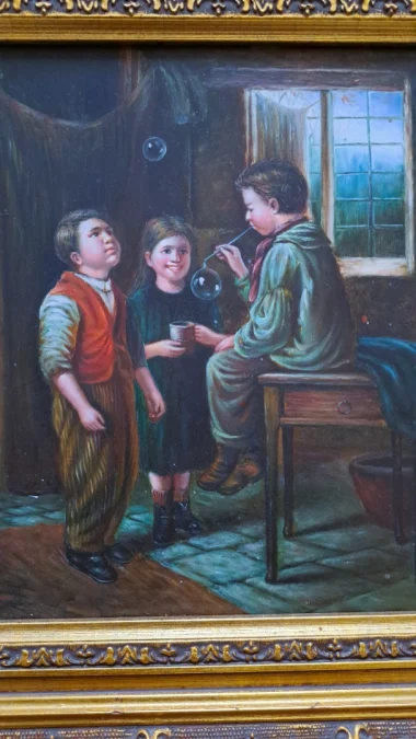 OIL ON PANEL