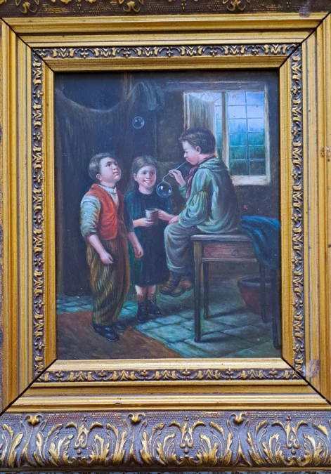 OIL ON PANEL
