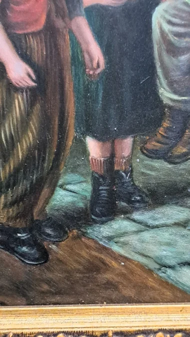 OIL ON PANEL