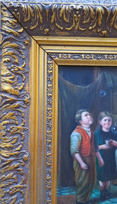 OIL ON PANEL