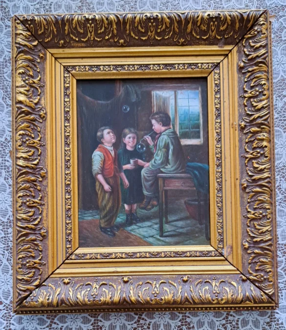 OIL ON PANEL