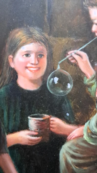 OIL ON PANEL