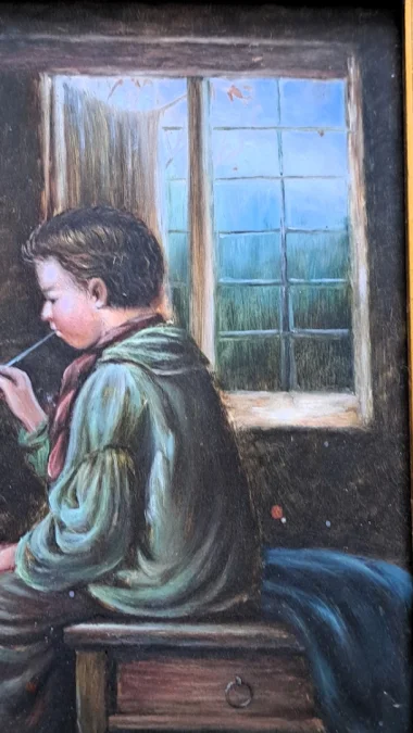 OIL ON PANEL