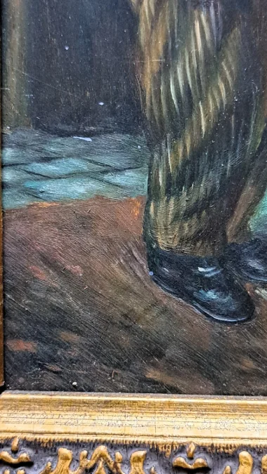 OIL ON PANEL