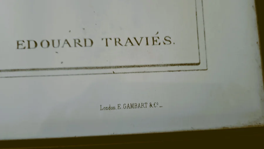 PRINT after  Edouard Traviés