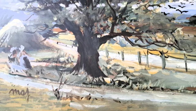 AQUARELLANDSCHAP