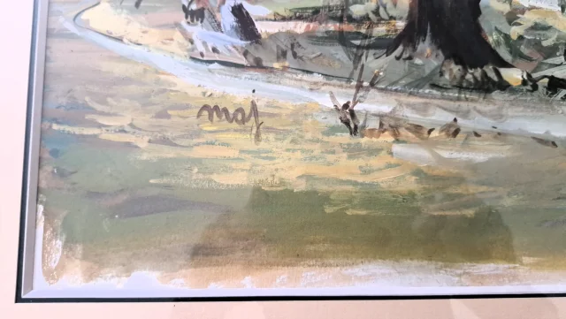 AQUARELLANDSCHAP