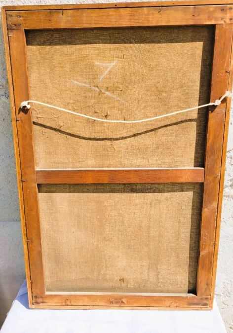 Paire de Nature morte aux faisans huile sur toile à restaurer fin XIXème