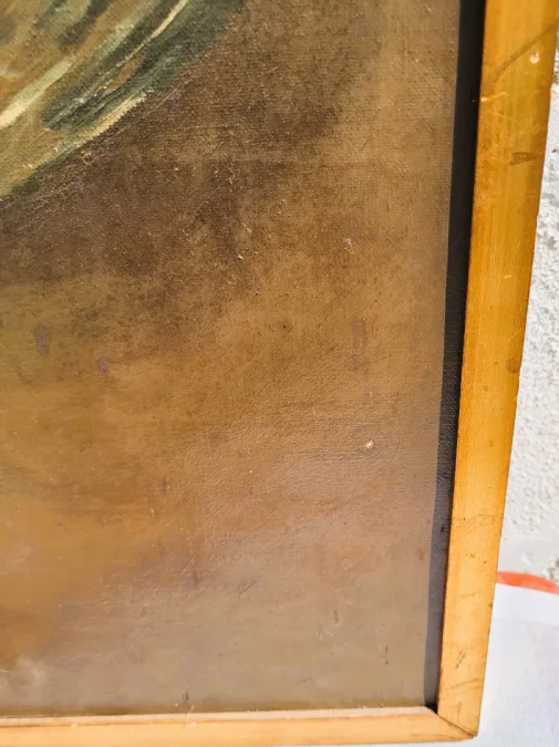 Paire de Nature morte aux faisans huile sur toile à restaurer fin XIXème