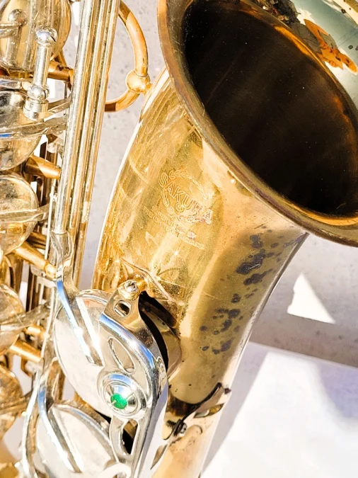 Saxophone Sakura avec sa valise