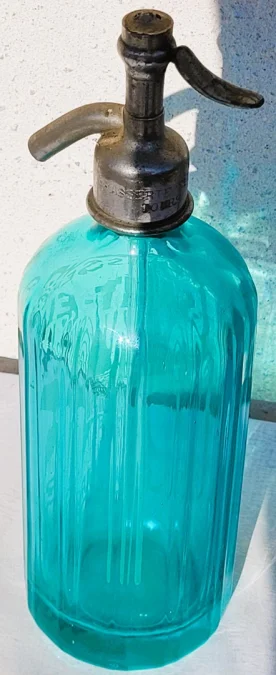 Bouteille Siphon eau de Seltz Ancien Brasserie Saint EloiTours