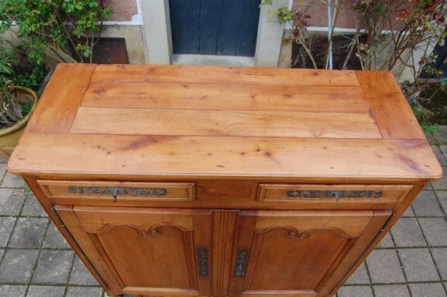 Louis XV-buffet in kersenhout, 19e eeuw — Uitstekende staat