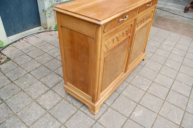 新艺术运动时期胡桃木餐具柜，约1900年 — 极佳