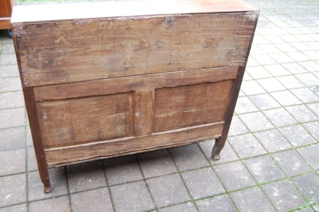 Bureau à pente Louis XV / Louis XVI overgangsperiode in noten, 18e eeuw — Uitstekende staat